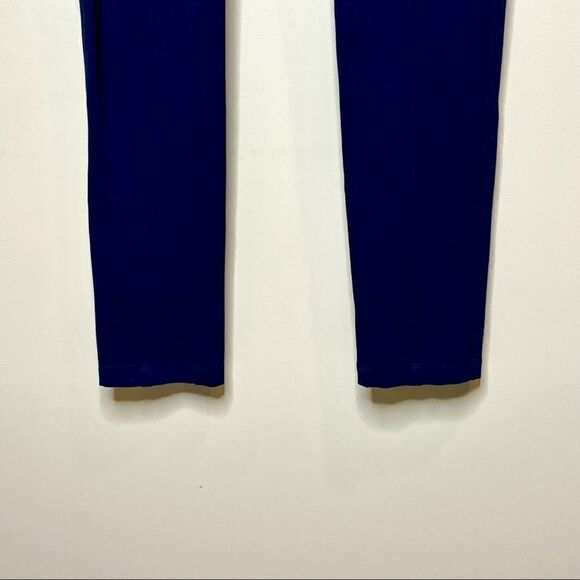 NYDJ navy blue skinny ponte knit pants size 4 - Picture 4 of 16